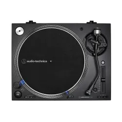 Gramofon AUDIO-TECHNICA AT-LP140XP Czarny, Manualny, Napęd bezpośredni, Prędkość odtw. 33 1/3, 45, 78 obr./min