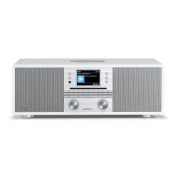 Radioodbiornik TechniSat DigitRadio 650 Radio FM DAB+ Internetowe Bluetooth Biało-srebrny