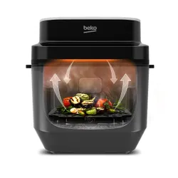 Air Fryer Frytkownica beztłuszczowa BEKO FRL 5474 B 7l z gotowaniem na parze