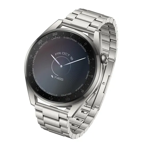 Smartwatch Huawei Watch 3 Pro Elite 50mm LTE серебристый