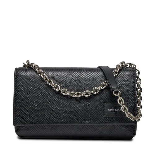 Calvin Klein blugi sculptate Lambou sac cu Chain25 șarpe K60k611521 Negru BEH