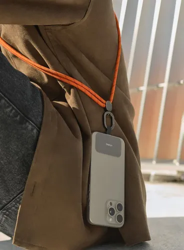 Pasek do telefonu Orbitkey Crossbody Phone Strap - terracotta