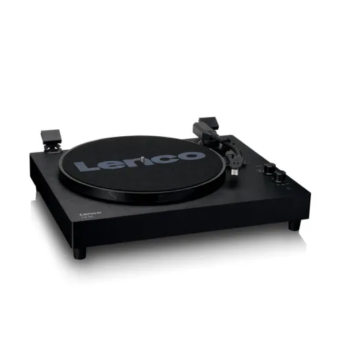 Gramofon Lenco LS-60BK Manualny Napęd paskowy Przedwzmacniacz Bluetooth