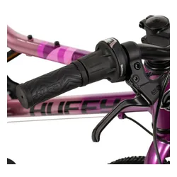 Rower dziecięcy HUFFY Literide Junior 20 cali dla dziewczynki Różowo-fioletowy