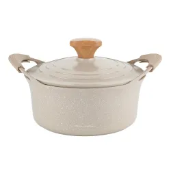 Garnek aluminiowy nieprzywierający z pokrywką FLORINA OSLO 4,3 l