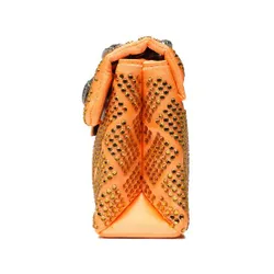 Kurt Geiger Mini Geantă Kensington Din Material Textil 9546691609 Portocaliu