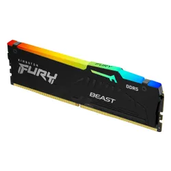 Pamięć Kingston Fury Beast RGB, DDR5, 16 GB, 5600MHz, CL36 (KF556C36BBEA-16)