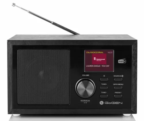 Radioodbiornik GoGEN DAB 620 BTCB Radio FM DAB+ Czarny