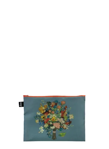 Eko kosmetyczki podróżne Loqi Vincent van Gogh - 50th Anniversary Bouquet / Flower Pattern