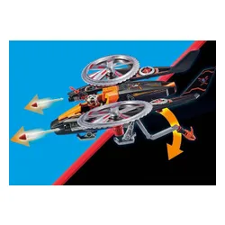 PLAYMOBIL Galaxy Police 70023 Helikopter piratów