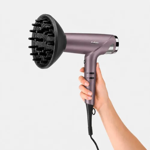 Suszarka do włosów BaByliss Futura D6051DE Jonizacja Dyfuzor Zimny nawiew 1600W 3 prędkości 3 temperatury