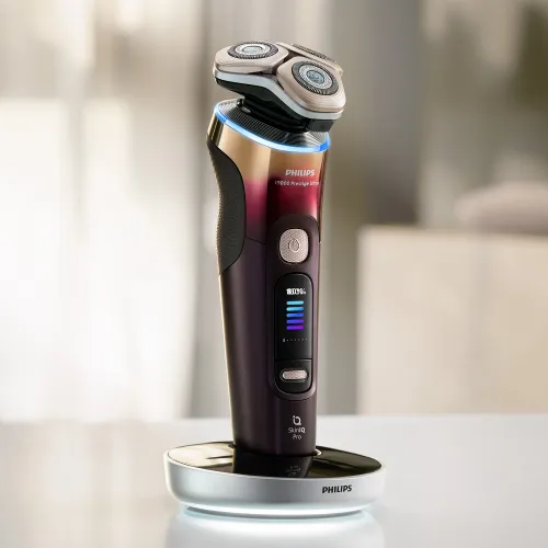 Golarka PHILIPS Seria i9000 Prestige Ultra Face & Body SkinIQ Pro XP9407/37 Na mokro i sucho