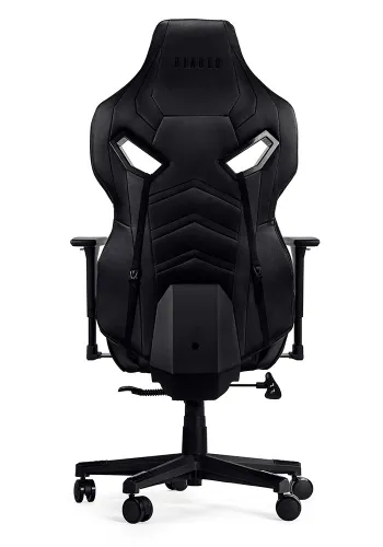 Fotel Diablo Chairs X-Fighter Normal Size Gamingowy do 150kg Skóra ECO Czarny