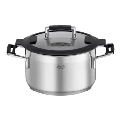 ROESLE Silence Pro 3,5 l - garnek ze stali nierdzewnej z pokrywką do odcedzania