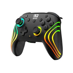 Pad Turtle Beach Afterglow Wave Wireless RGB Controller do Nintendo Switch 2 Bezprzewodowy Czarny