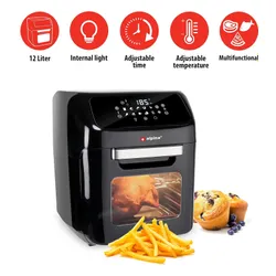 Air Fryer Frytkownica beztłuszczowa ALPINA 871125219568 12l z okienkiem do obserwacji postępów gotowania
