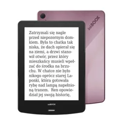 Czytnik E-booków inkBOOK Calypso Plus - 6" - 16GB -WiFi - różowy + etui