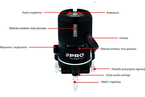 Laser krzyżowy PRO X-LINER 4.1 PLUS