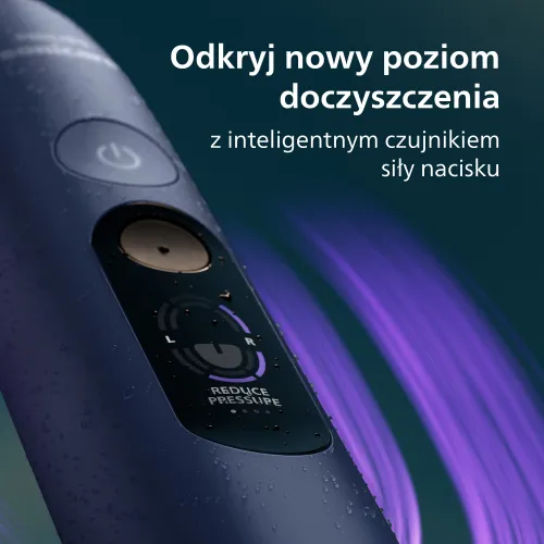 Szczoteczka soniczna PHILIPS Sonicare 8000 DiamondClean HX8311/13 Granatowy