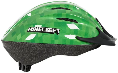 Kask rowerowy HUFFY Minecraft Zielony dla Dzieci (rozmiar S/M)