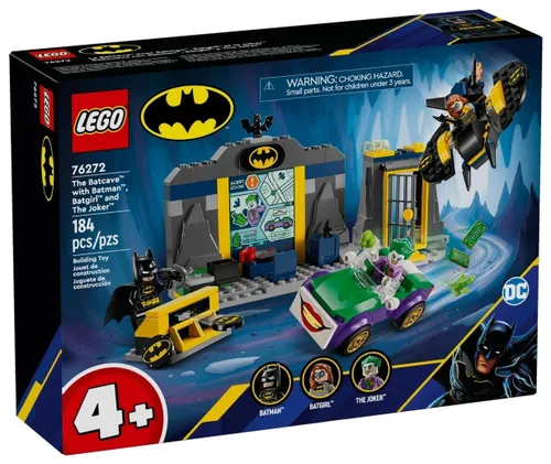 LEGO Super Heroes 76272 пещера Бэтмена с Бэтменом, Бэтгерл и Джокером