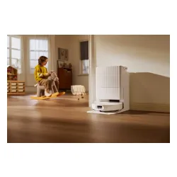 Robot sprzątający Roborock Qrevo Edge 2 Funkcja mopowania Stacja oczyszczająca Tworzenie mapy pomieszczenia Funkcje AI Biały