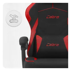 Fotel gamingowy CABRO C502 Czarno-Czerwony