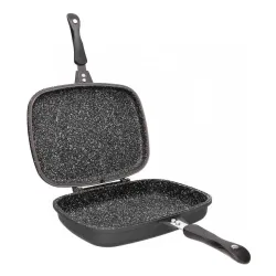 TOGNANA Sphera 30 x 22 cm - patelnia grillowa dwustronna nieprzywierająca