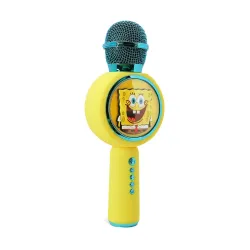Mikrofon z głośnikiem Bluetooth OTL Technologies Karaoke SPONGEBOB 5W Żółty