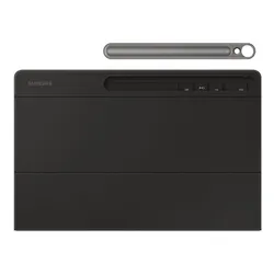 Etui na Galaxy Tab S10 FE+ SAMSUNG Book Cover Slim AI Key Czarny Klawiatura