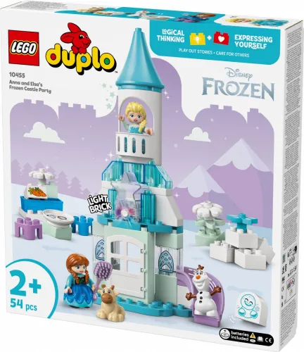 LEGO Klocki DUPLO Disney 10455 Przyjęcie w lodowym zamku Anny i Elzy