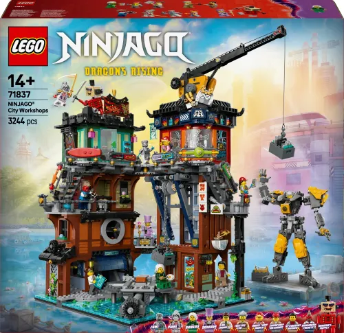 LEGO 71837 NINJAGO Warsztaty w mieście NINJAGO