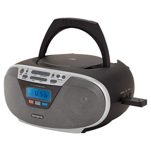 Radioodtwarzacz Aiwa Boombox BBTU-400SL Bluetooth Srebrny