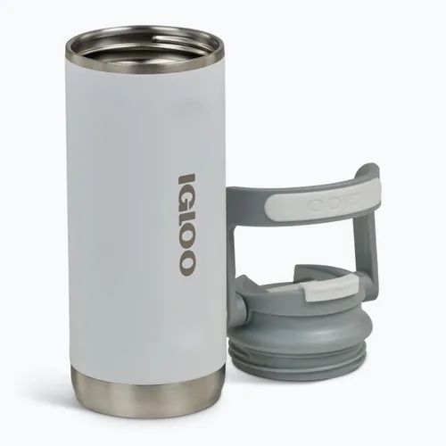 Kubek termiczny Igloo Tumbler Flip 'n' Sip 480 ml white