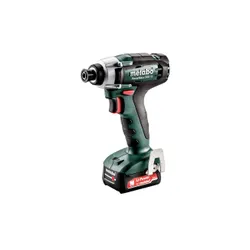 Аккумуляторный ударный Гайковерт Metabo PowerMaxx SSD 12 2x2. 0Ah