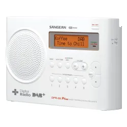 Radioodbiornik Sangean TRAVELLER 690 DPR-69 Radio FM DAB+ Biały