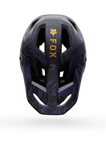 Kask enduro Fox Rampage Img Print - steel grey