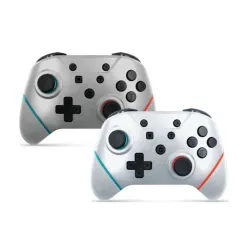 Pad Armor3 NuChamp Wireless Game Controller 2 Pack do Nintendo Switch Bezprzewodowy Biały / Srebrny 2szt.