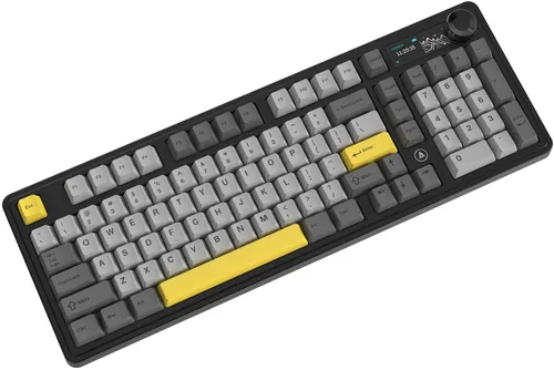 Klawiatura AJAZZ AK980 V2 Szaro-żółty