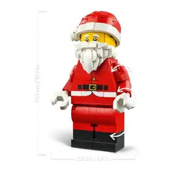 LEGO 40820 Powiększona minifigurka Świętego Mikołaja