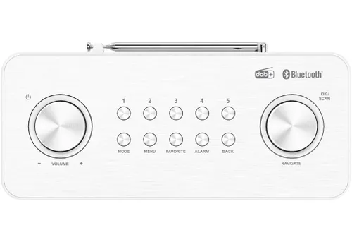 Radioodbiornik Kenwood CR-ST80DAB-W Radio FM DAB+ Bluetooth Biały