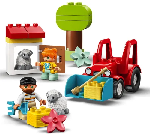 LEGO DUPLO Traktor i zwierzęta gospodarskie 10950