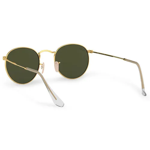 Okulary przeciwsłoneczne Ray-Ban Round Metal 0RB3447 001 Gold