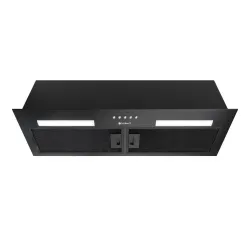 Okap Globalo Hadario 80.2 Czarny matowy