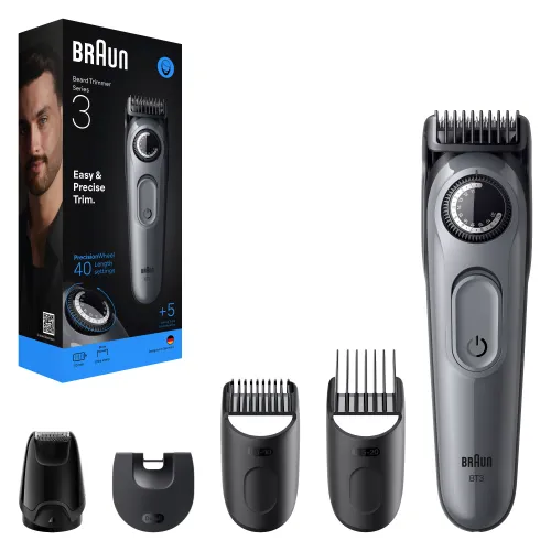 Trymer Braun BT3560 3 nasadki 50min