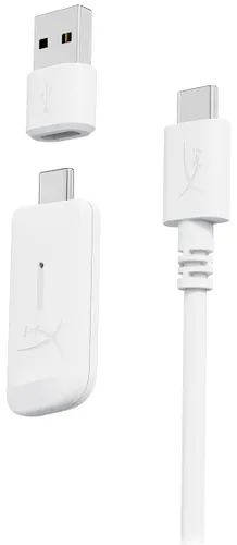 Słuchawki HYPERX Cloud Flight 2 Bezprzewodowe, Nauszne Biały