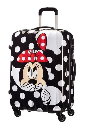 Walizka średnia American Tourister Disney Legends - Minnie dots