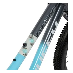 Rower dziecięcy HUFFY Literide Kids 20 cali dla chłopca Błękitno-grafitowy