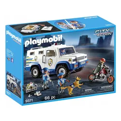 Playmobil City Action 9371 денежный Транспортер