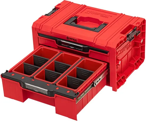 Skrzynia na narzędzia QBRICK Drawer 2 Toolbox Expert Pro Red Ultra HD